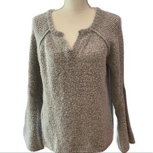 Love By Design - Gray Long Sleeve Ladies Sweater -A